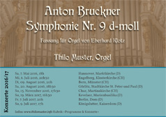 Bruckner-Konzertreihe Bruckner-Konzertreihe
