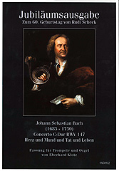 Johann Sebastian Bach Concerto C-Dur BWW 147