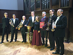Konzert im Konzertsaal des Moskauer Tschaikovsky Konservatoriums am 3. 1. 2018